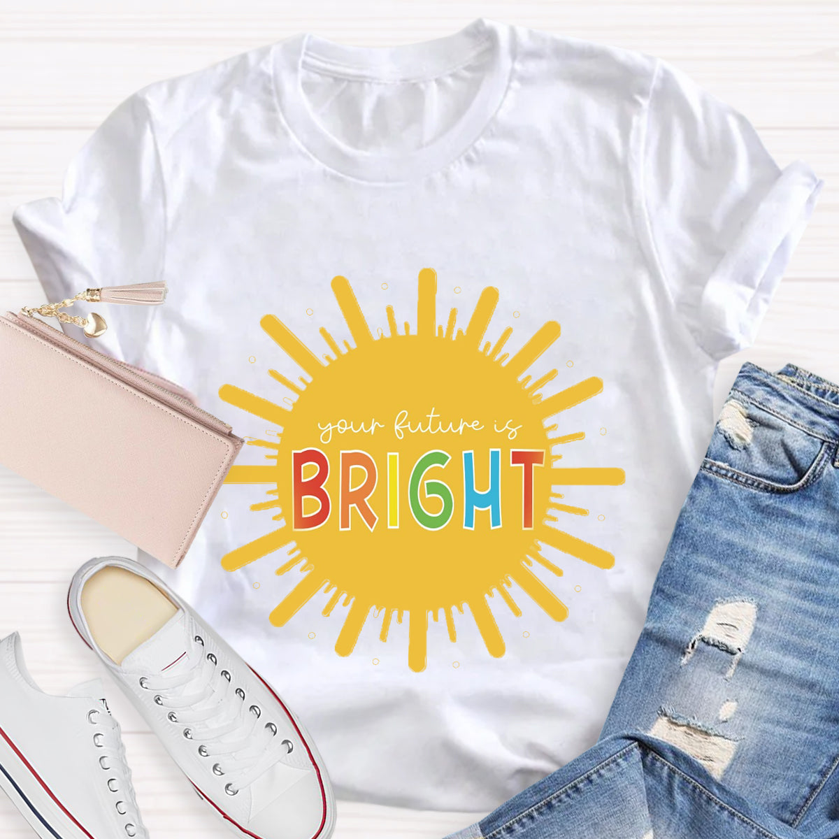 You Future Is Bright Teacher T-Shirt