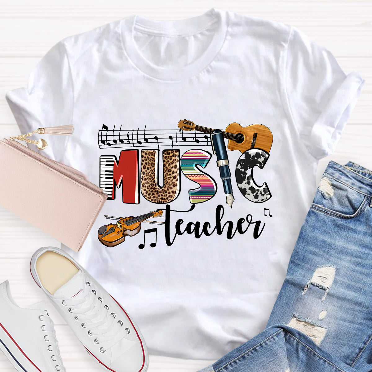 Musical Instrument Music Teacher T-Shirt