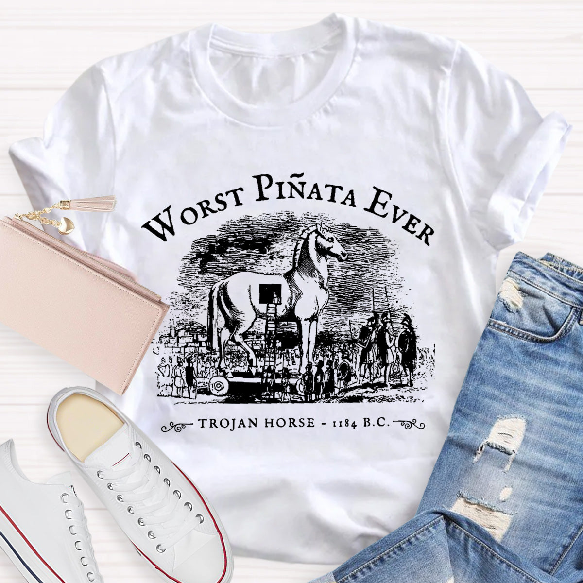Worst Pinata Ever History Teacher T-Shirt