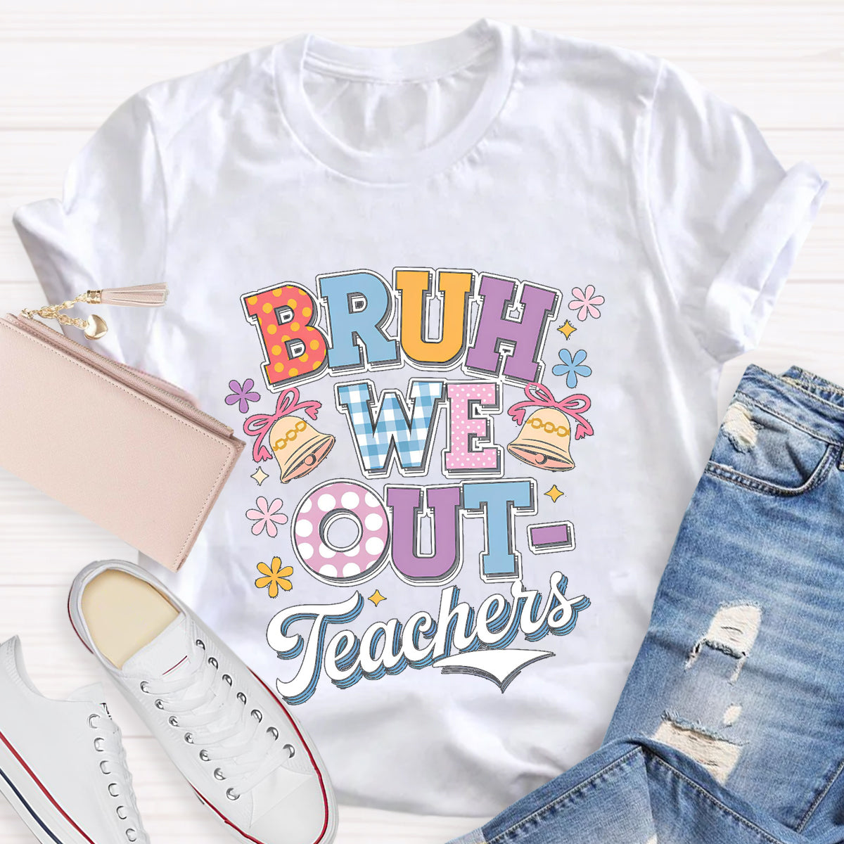 Ding Bruh We Out Teachers T-Shirt