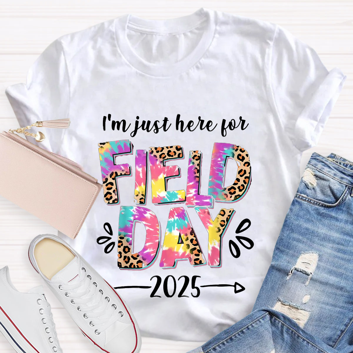 Personalize Year Field Day Teacher T-Shirt