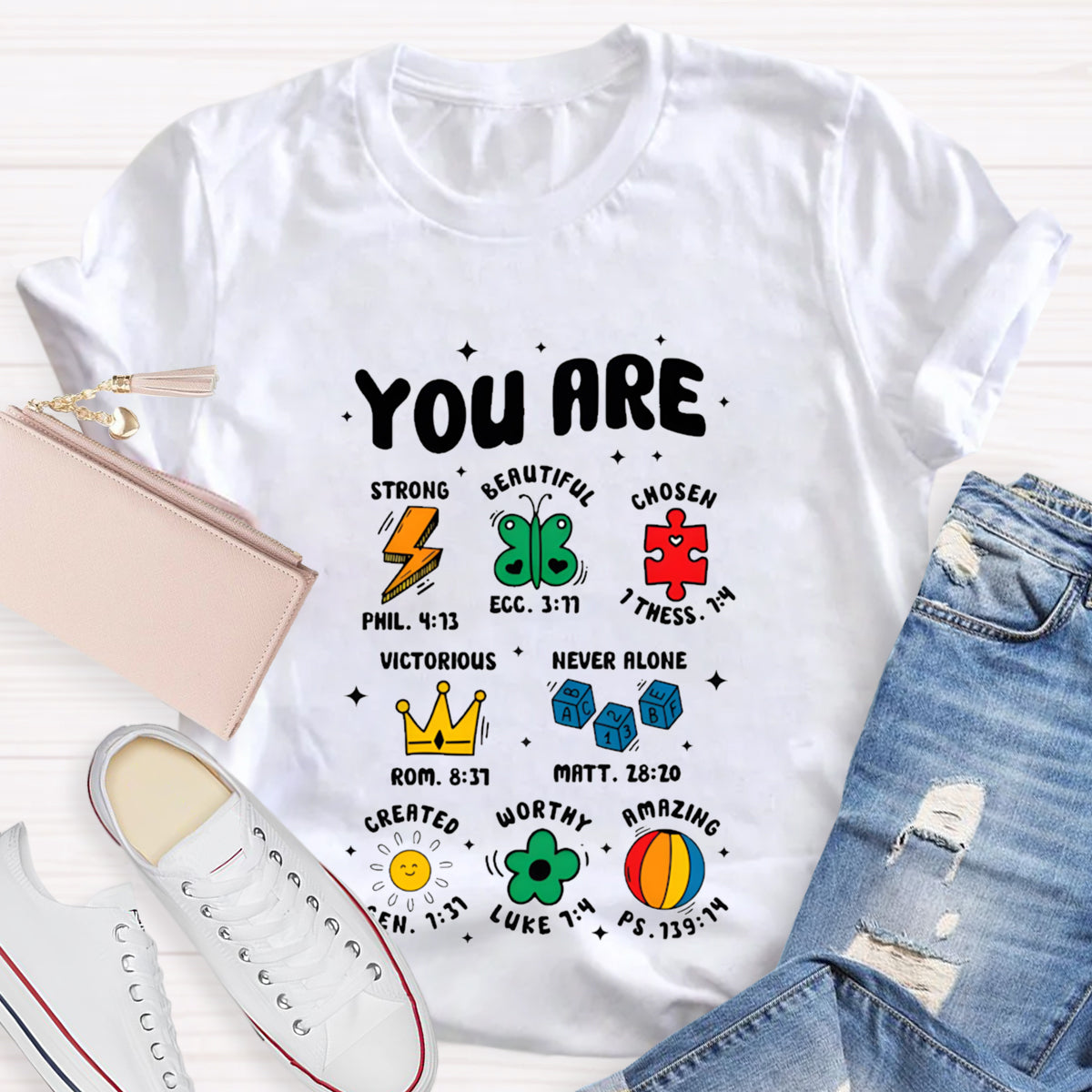 You Are Never Alone Teacher T-Shirt