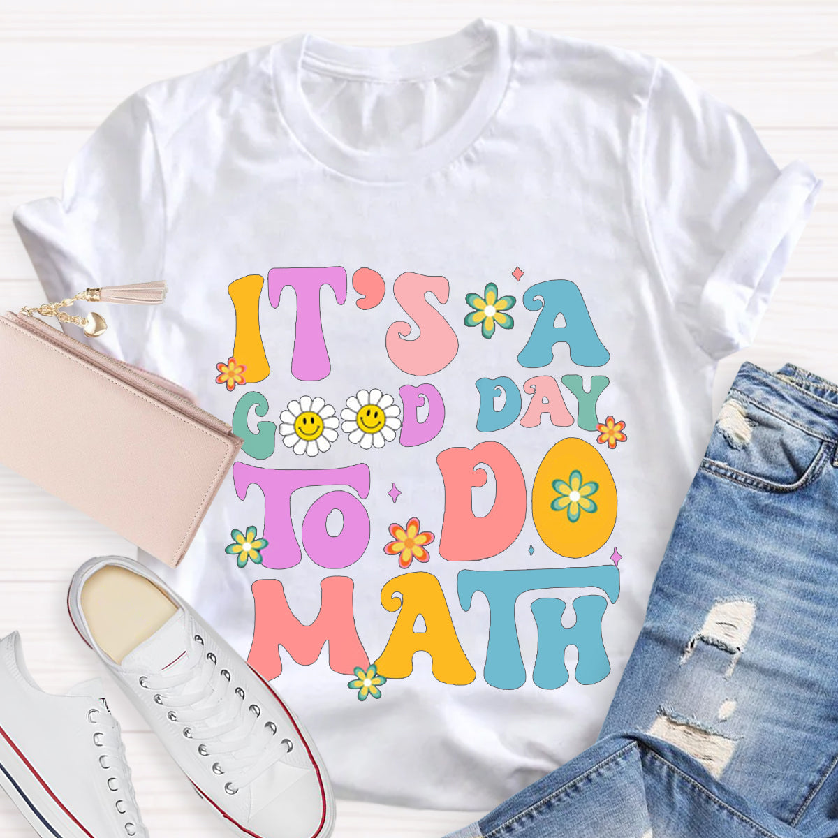 Personalized Subject It's A Good Day To Do Math Teacher Shirt
