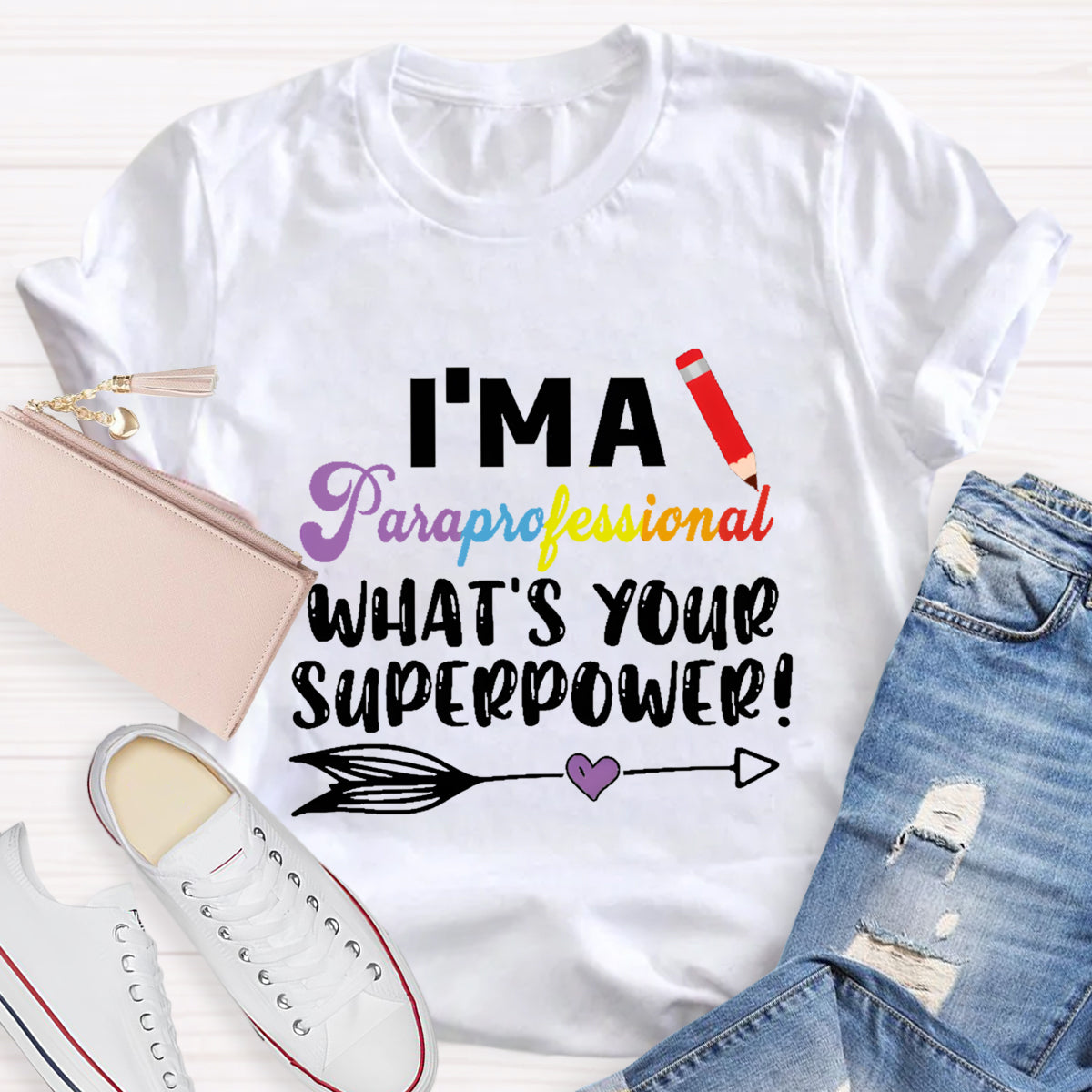What's Your Superpower Teacher T-Shirt