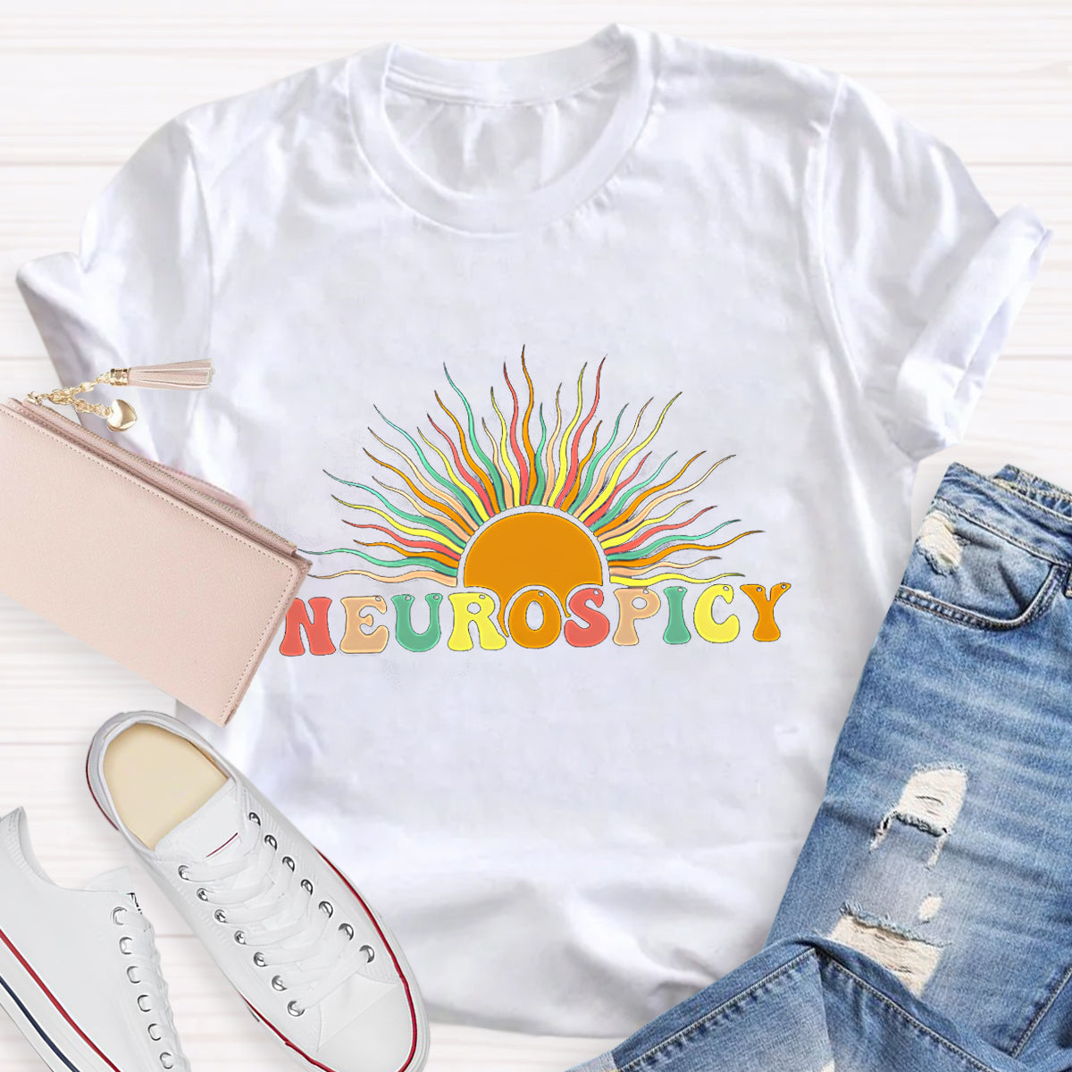 Neurospicy Autism Awareness  T-Shirt