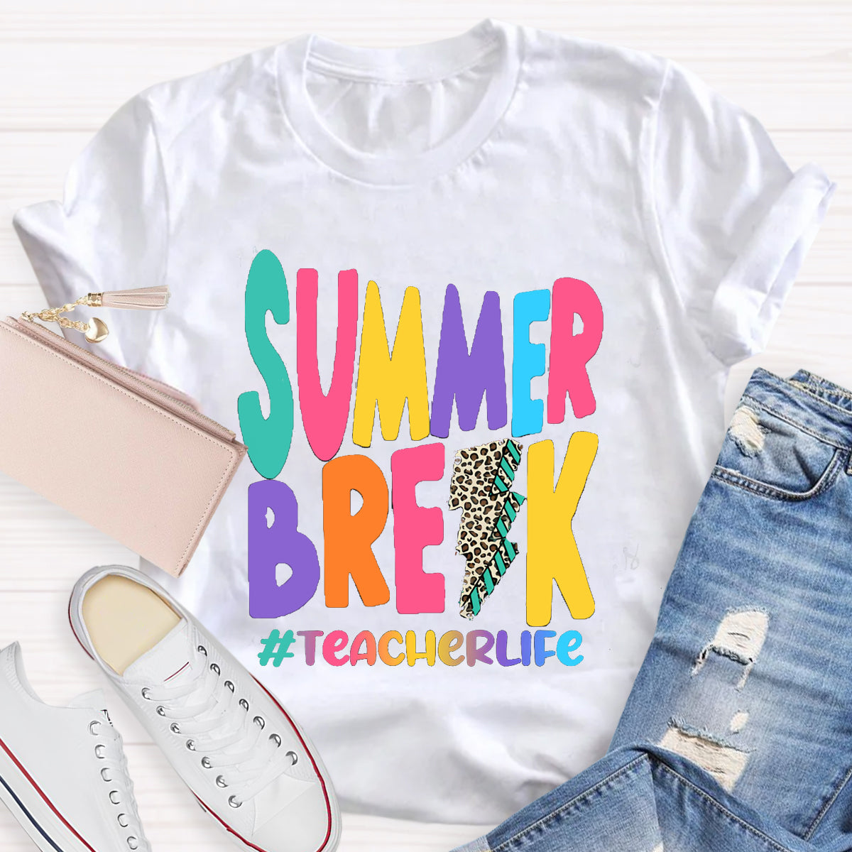 Summer Break Teacherlife T-Shirt