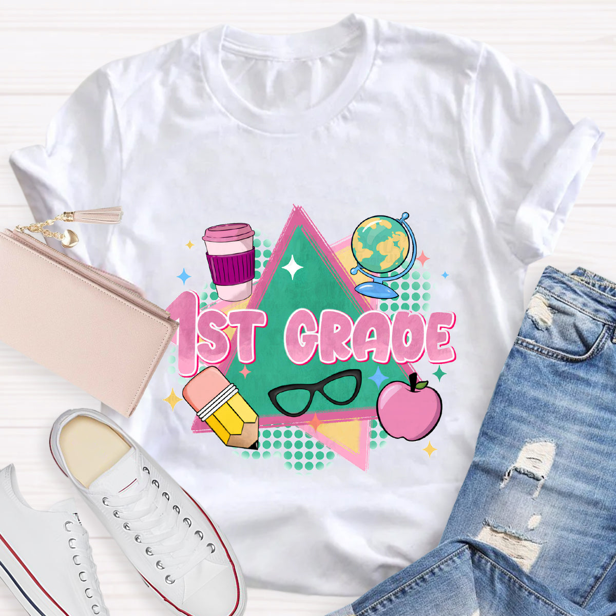 Personalized Grade Teacher's tools Back To School T-Shirt