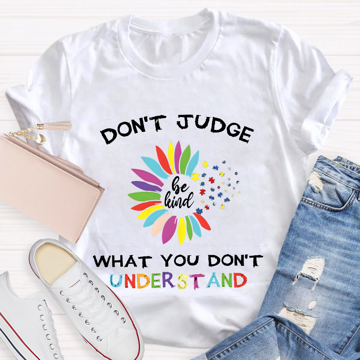Don't Judge Teacher T-Shirt