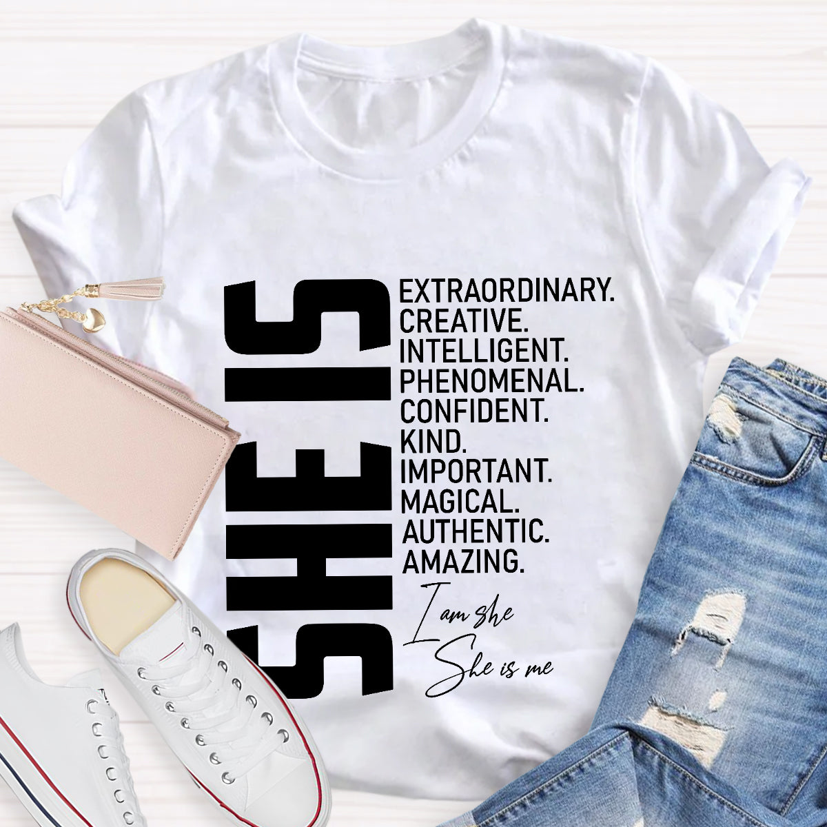 She Is Extraordinary Creative Intelligent T-Shirt