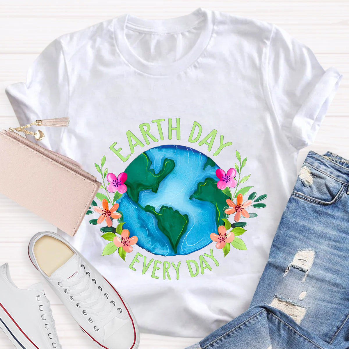 Earth Day Every Day Environmental T-Shirt