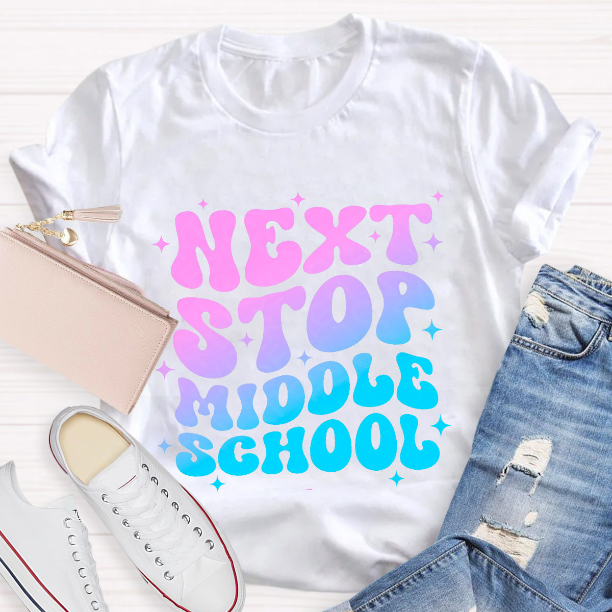 Next Stop Middle School Teacher T-Shirt