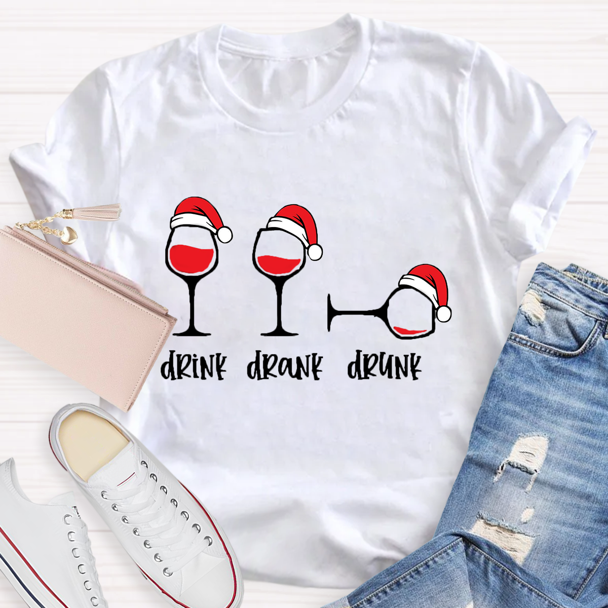 Drink Drank Drunk T-Shirt