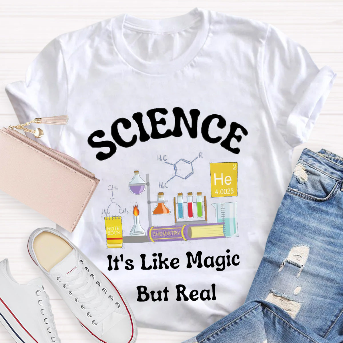 It's Like Magic But Real Teacher T-Shirt