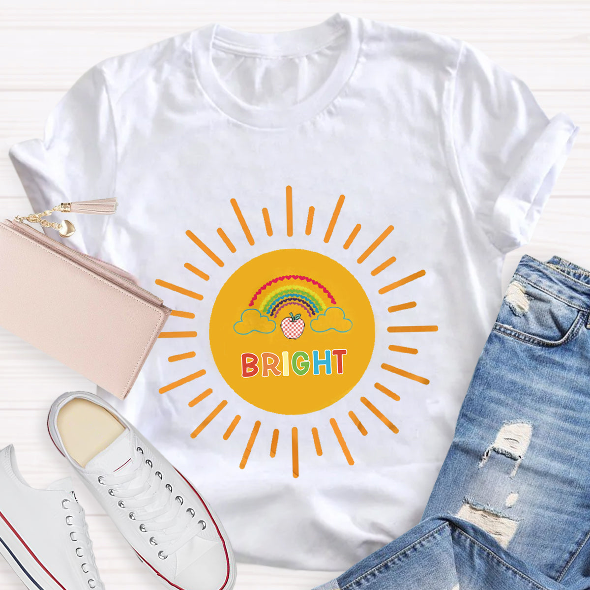 Sunshine Bright Teacher T-Shirt