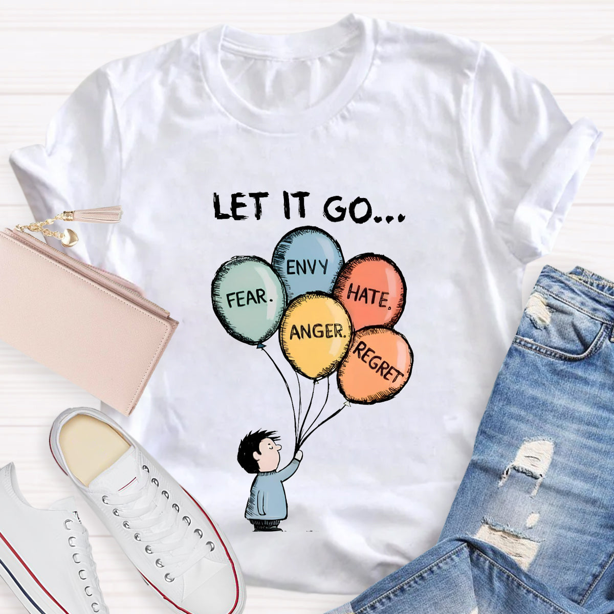 Let It Go Hate Angry T-Shirt
