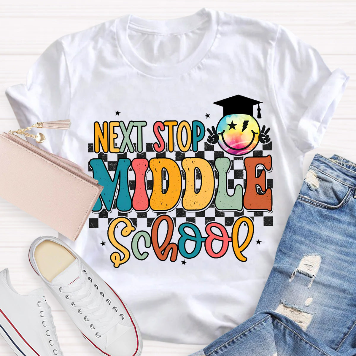 Next Stop Middle School Teacher T-Shirt