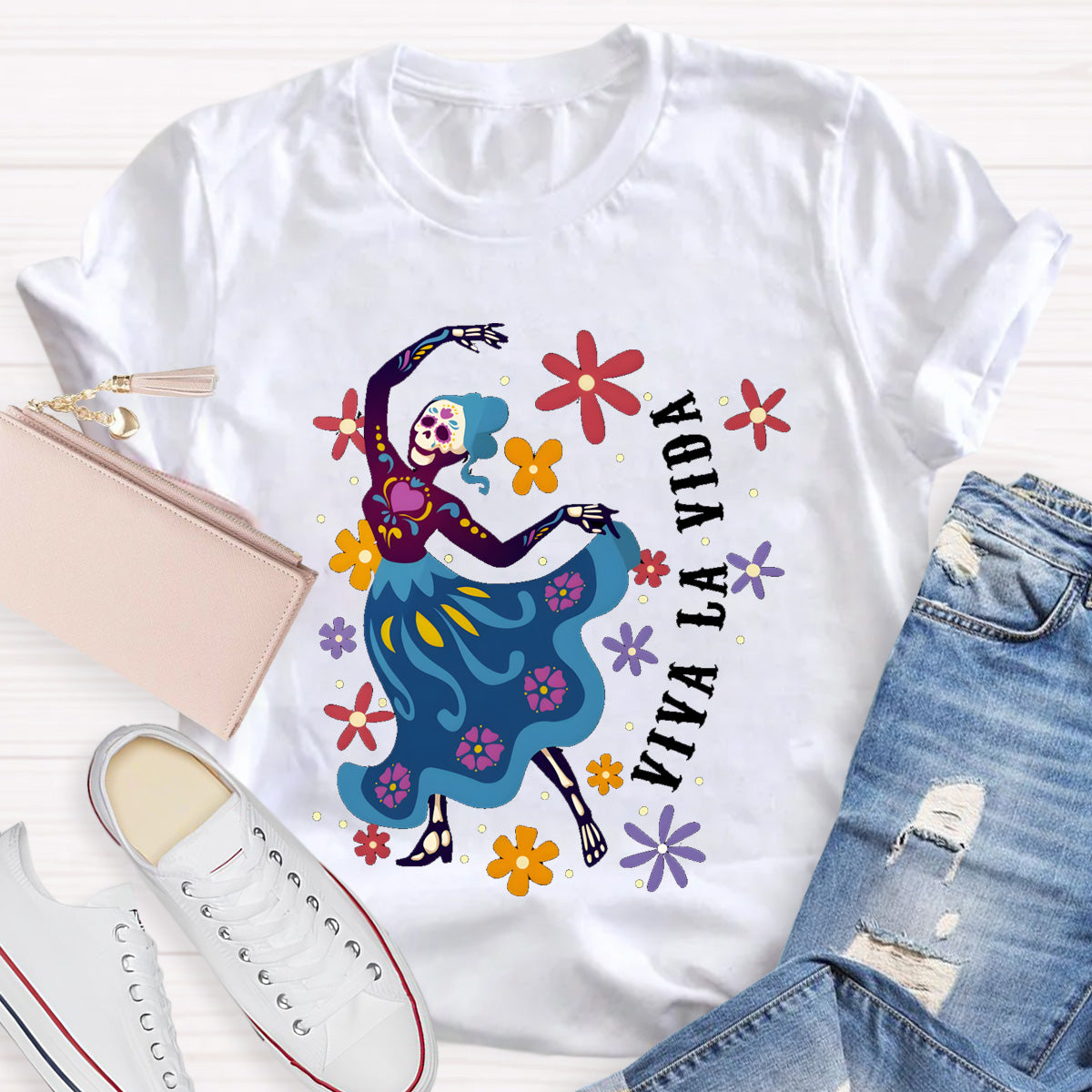 Viva La Vida Spanish Teacher T-Shirt