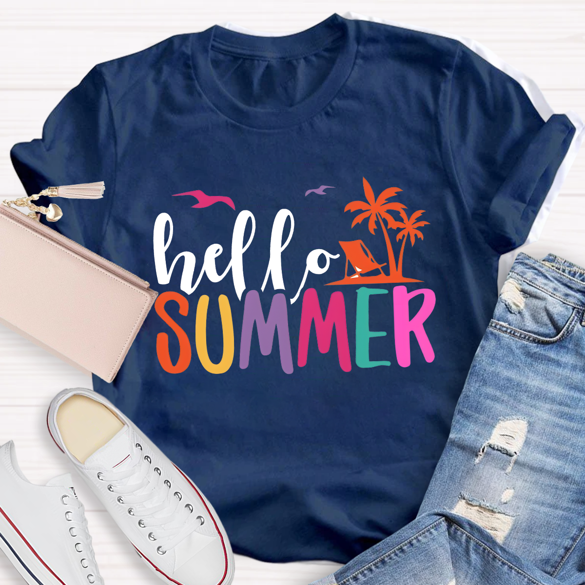 Hello Summer Teacher T-Shirt