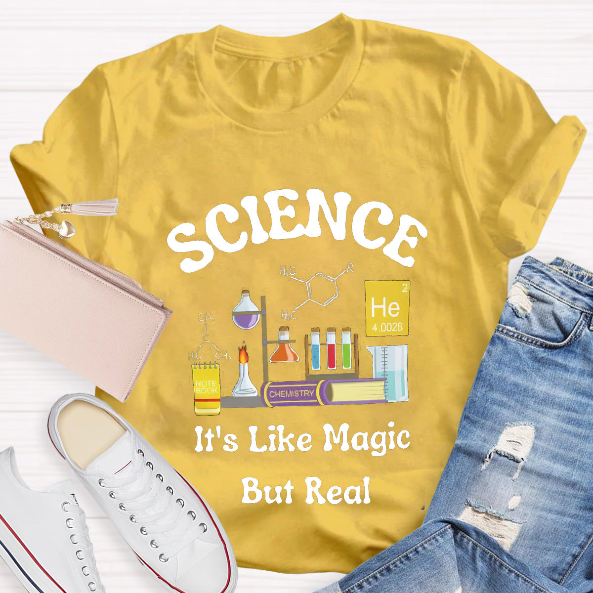 It's Like Magic But Real Teacher T-Shirt