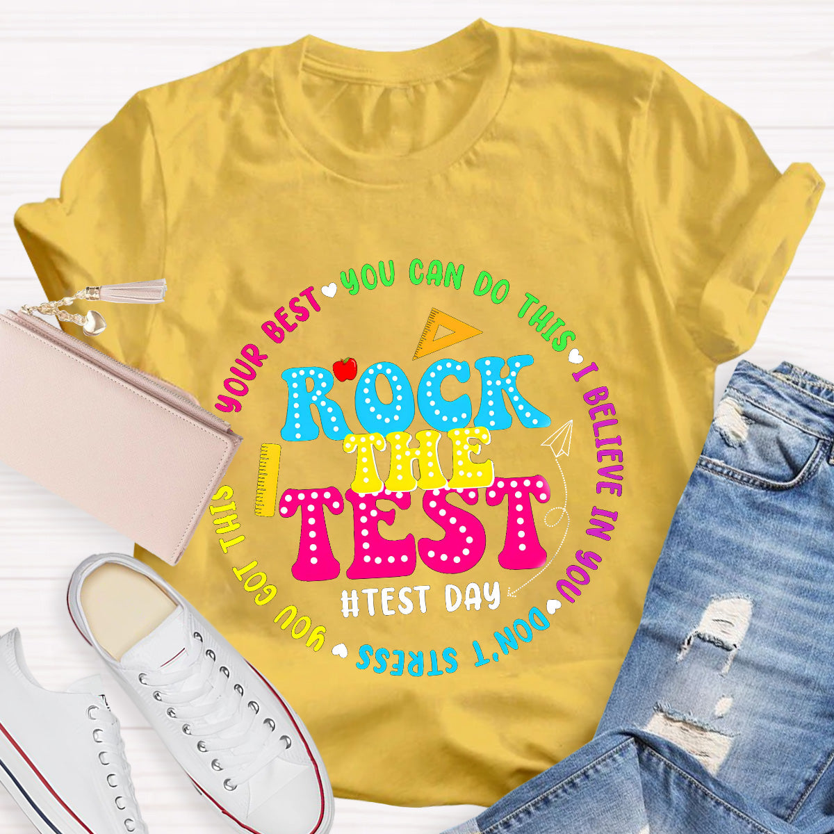 You Can do This Test Day Teacher T-Shirt