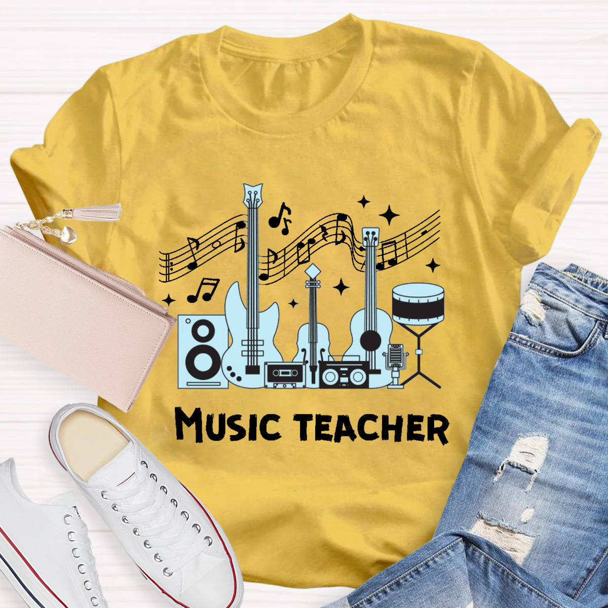 Music Teacher Guitar Teacher T-Shirt