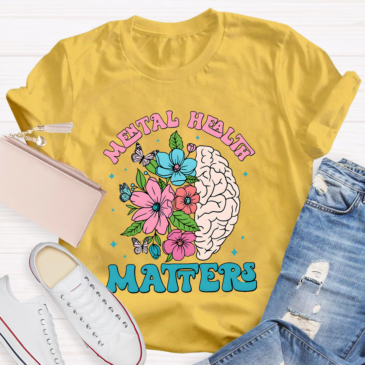 Mental Health Matters Teacher T-Shirt