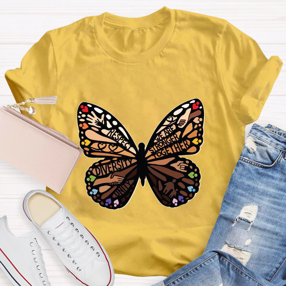 Respect Diversity We Are Strong Together T-Shirt