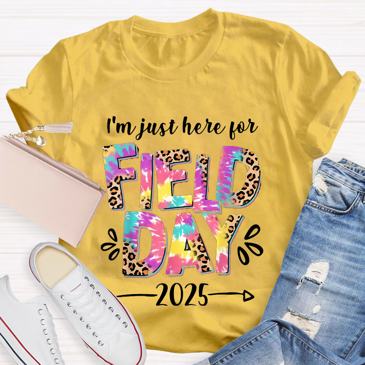 Personalize Year Field Day Teacher T-Shirt