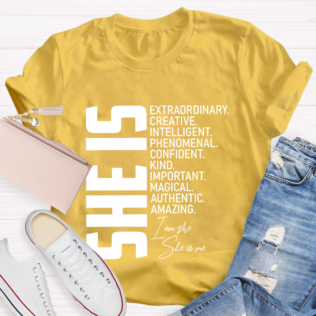 She Is Extraordinary Creative Intelligent T-Shirt