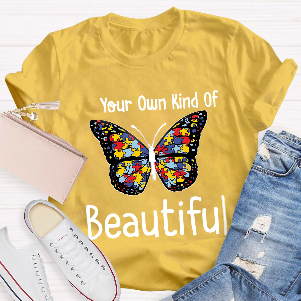 Your Own Kind Of Beautiful Teacher T-Shirt