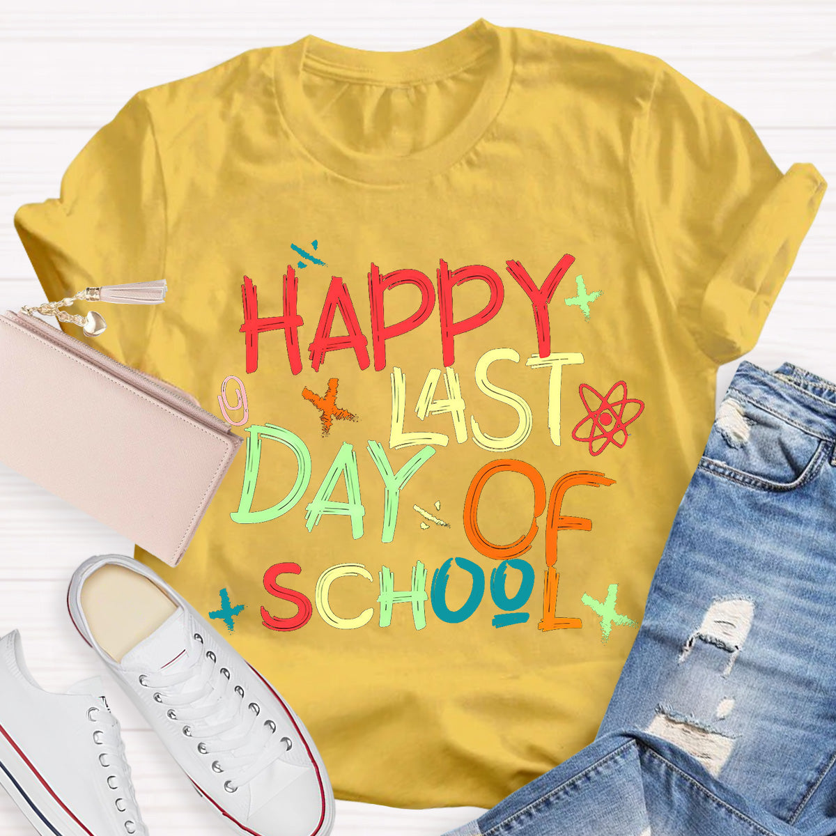 Happy Last Day Of School Teacher T-Shirt