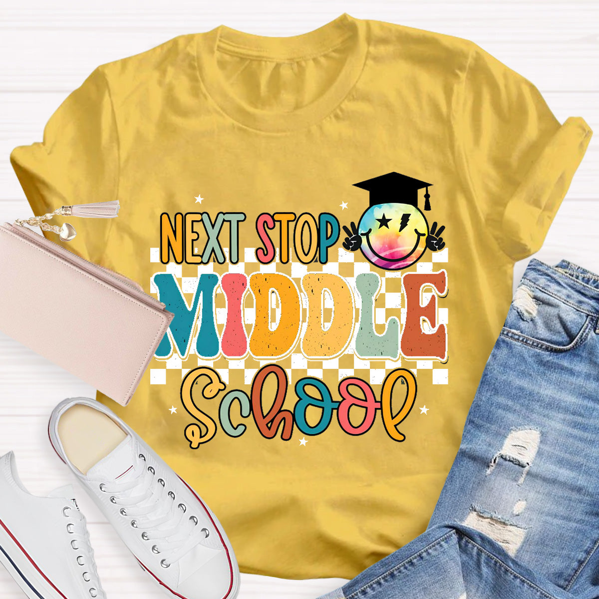 Next Stop Middle School Teacher T-Shirt