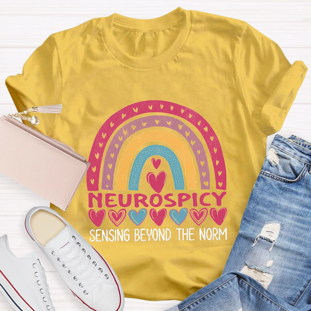 Neurospicy Sensing Beyond The Norm T-Shirt
