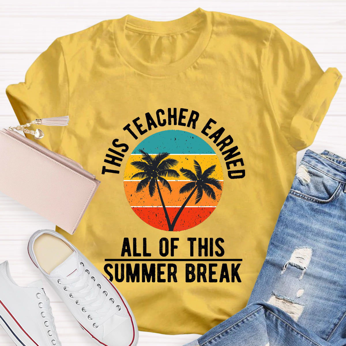 All Of This Summer Break Teacher T-Shirt
