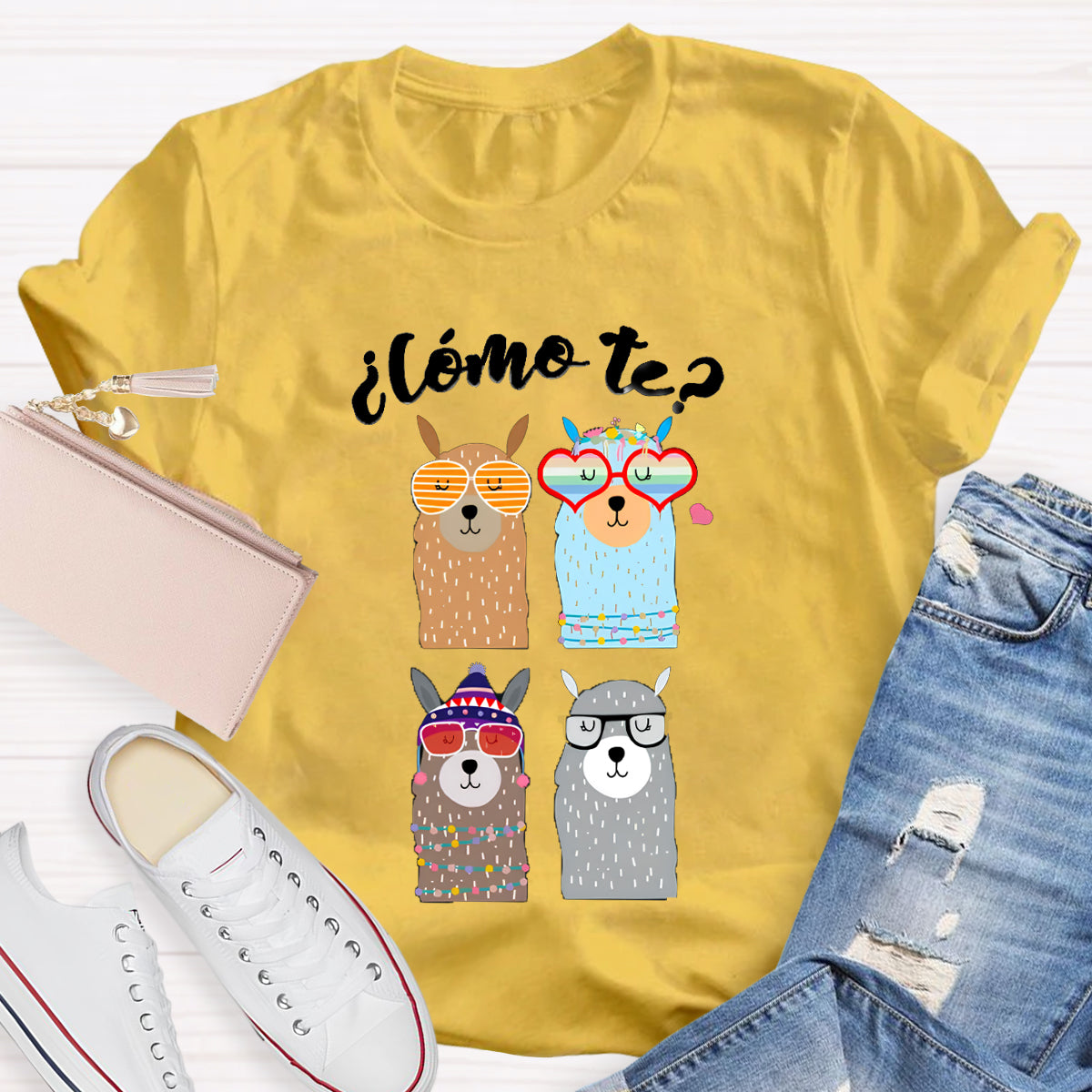 ¿Cómo Te Spanish Teacher T-Shirt