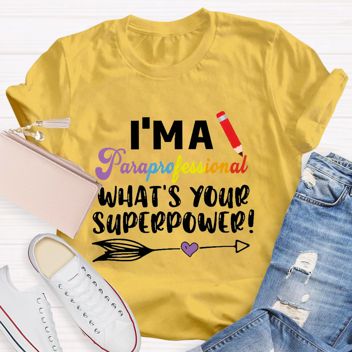 What's Your Superpower Teacher T-Shirt