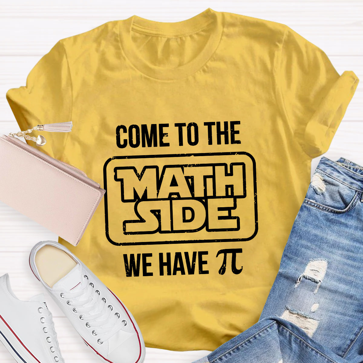 Come To The Math Side We Have Pi Star Wars T-Shirt