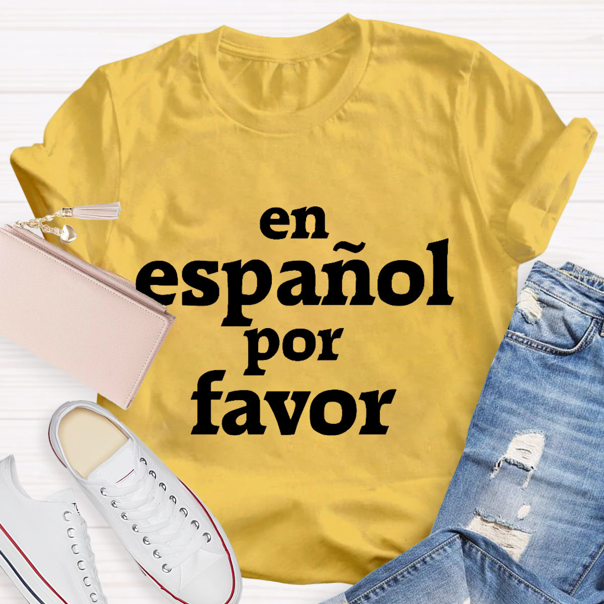 En Espanol Por Favor Spanish Teacher T-Shirt