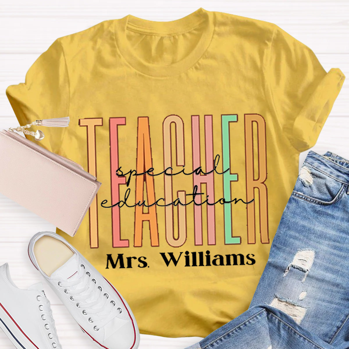 Personalized Sped Teacher T-Shirt
