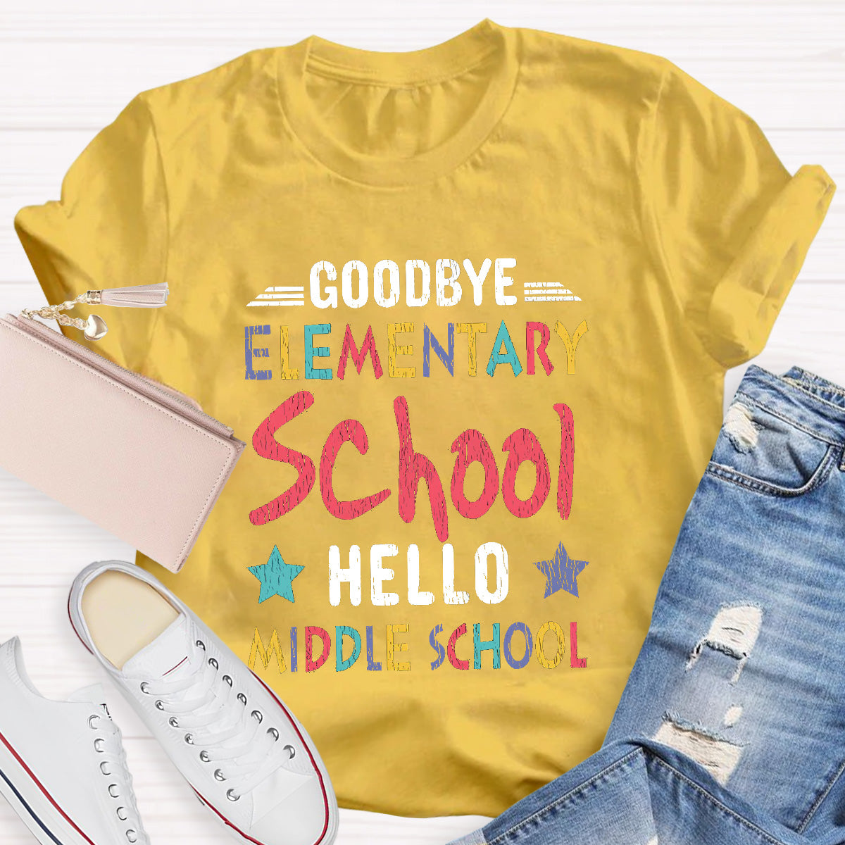 Hello Middle School Teacher T-Shirt