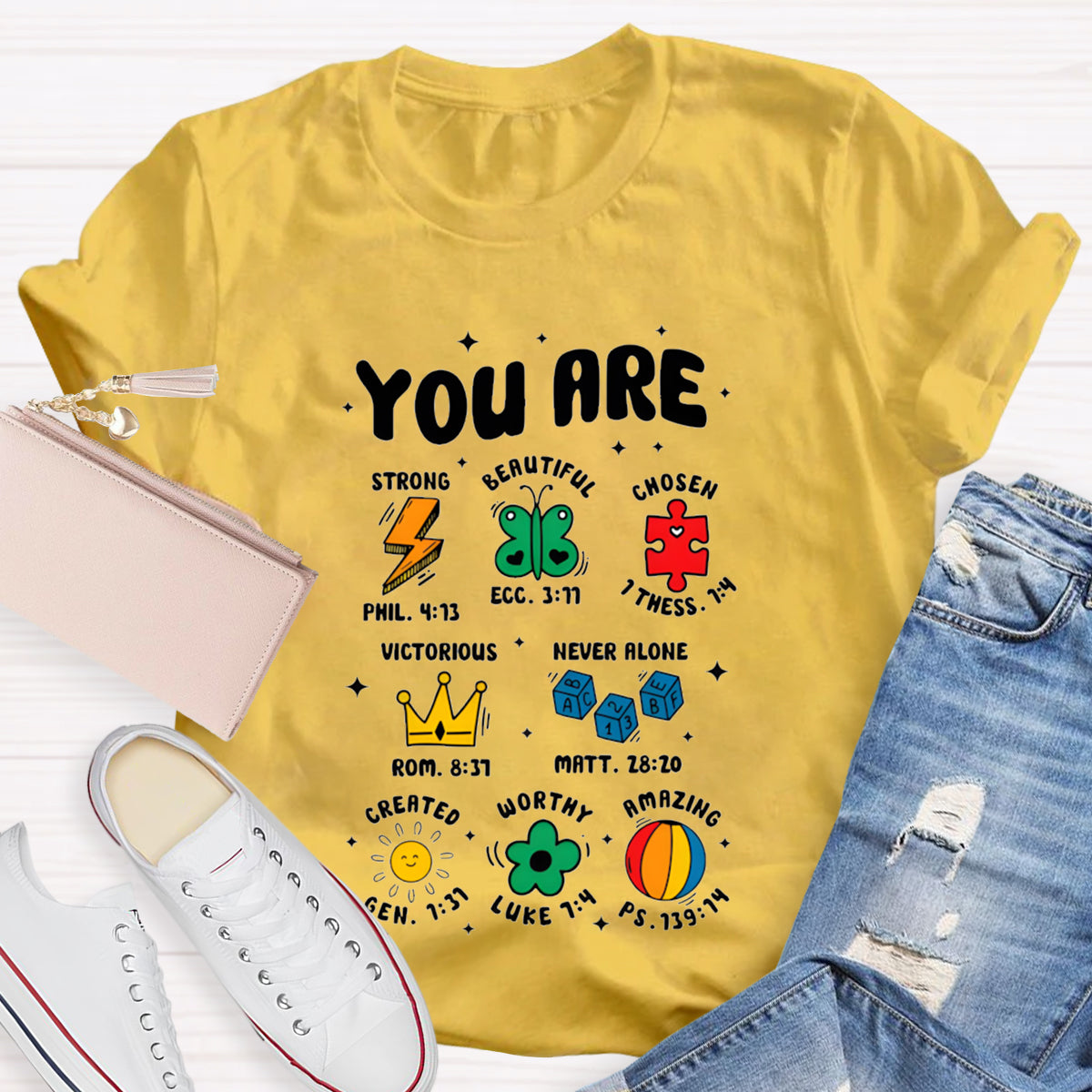 You Are Never Alone Teacher T-Shirt