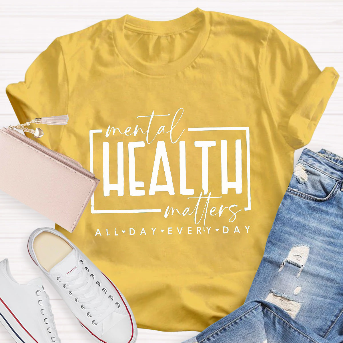 Mental Health Matters All Day Every Day T-Shirt
