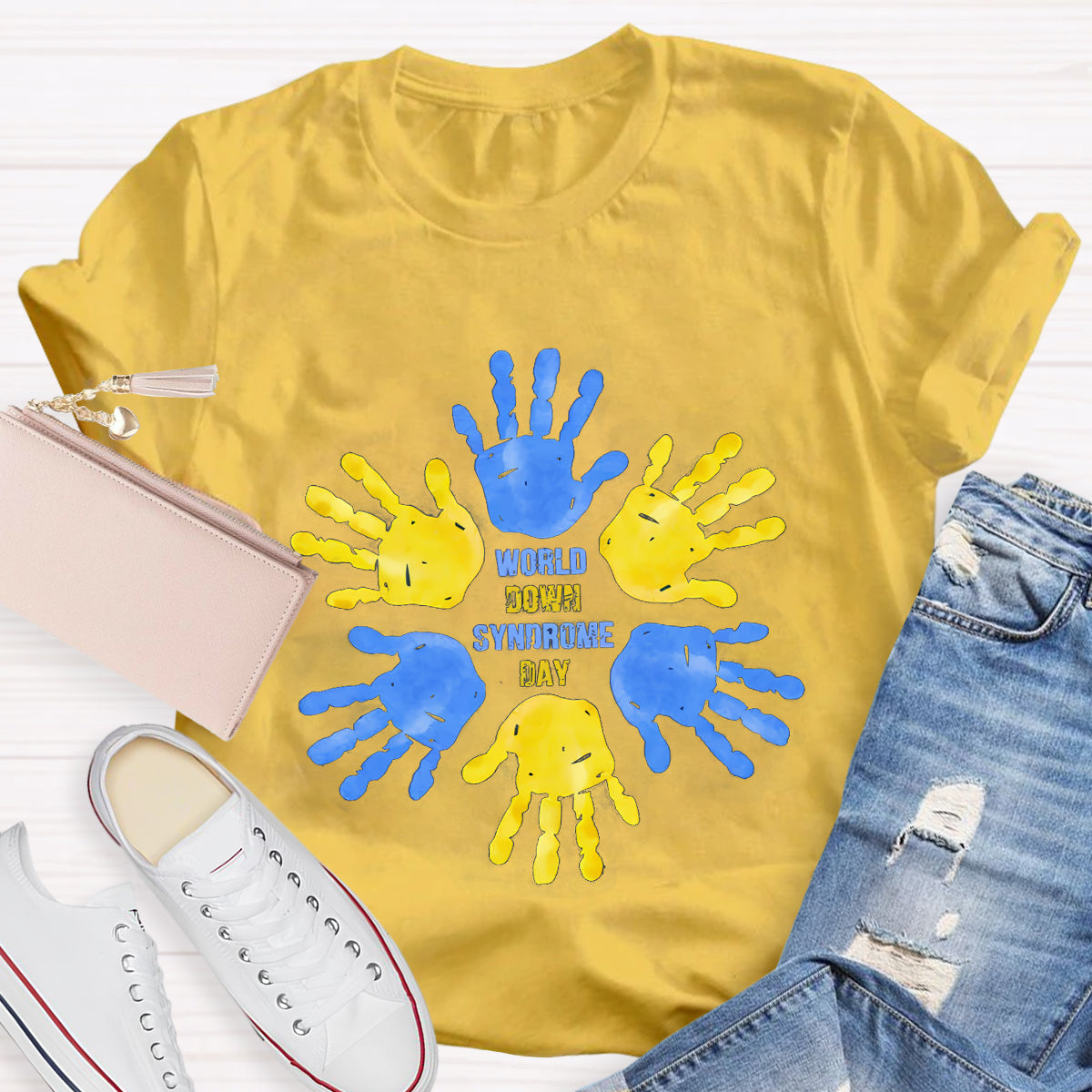 World Down Syndrome Day Teacher T-Shirt