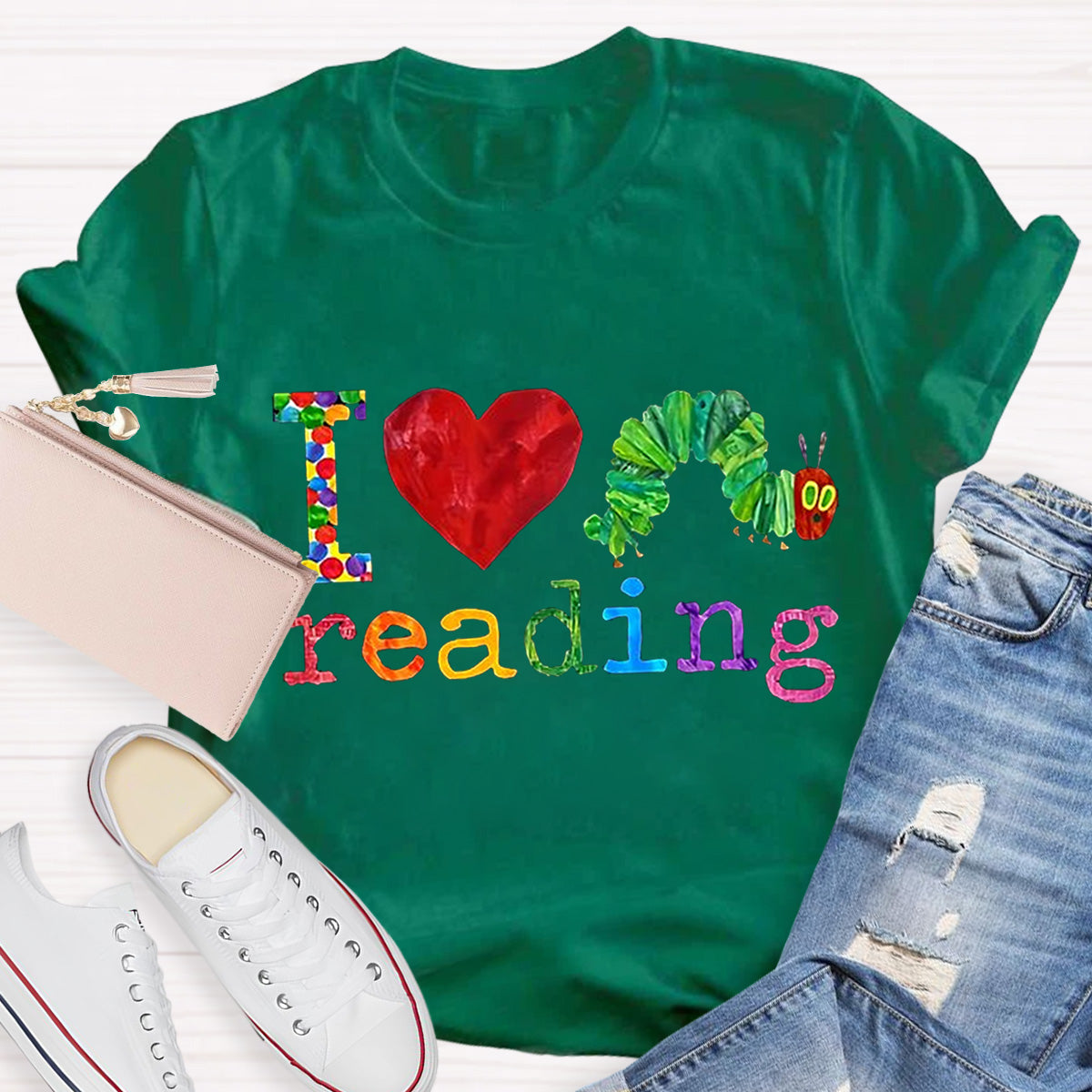 I Love Reading Teacher T-Shirt