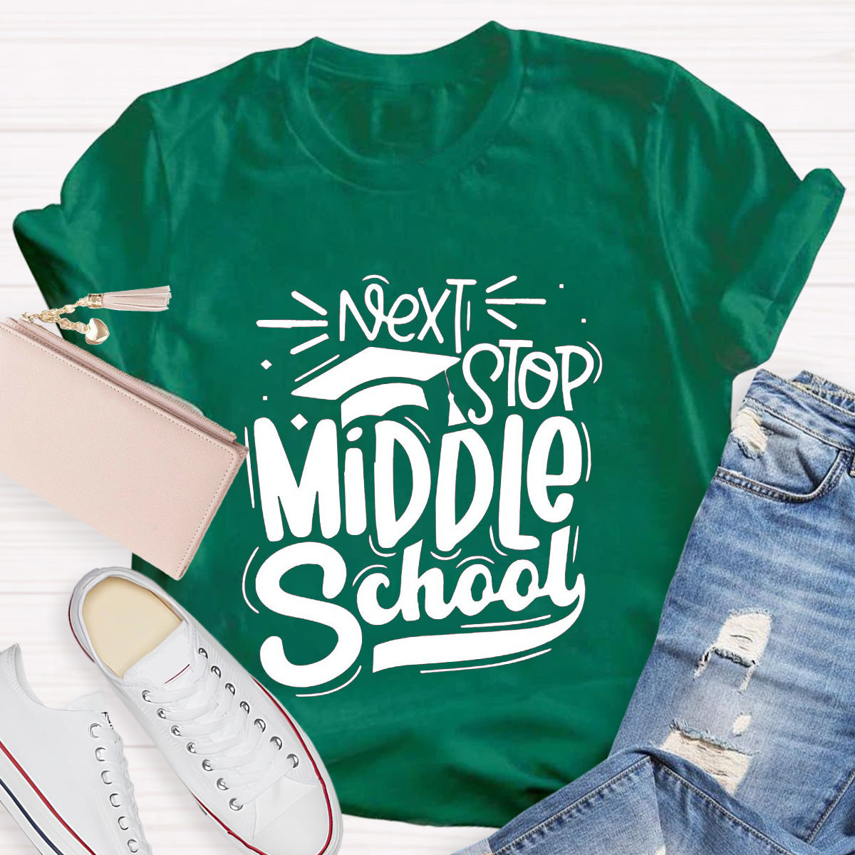Next Stop Middle School Teacher T-Shirt