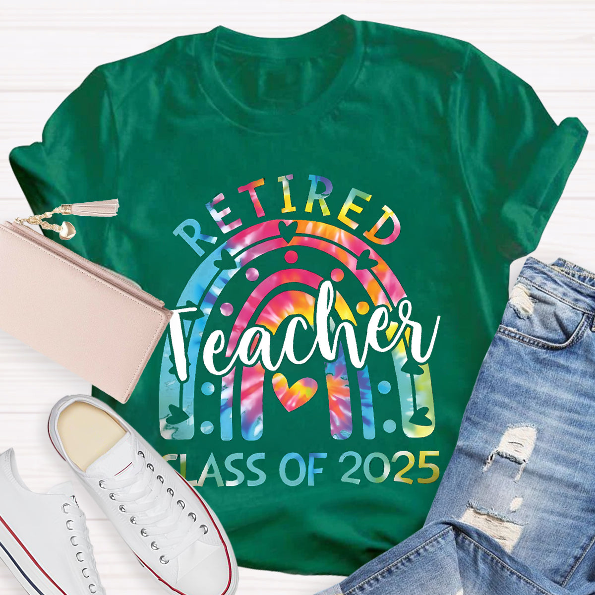 Retired Teacher Class Of 2025 T-Shirt
