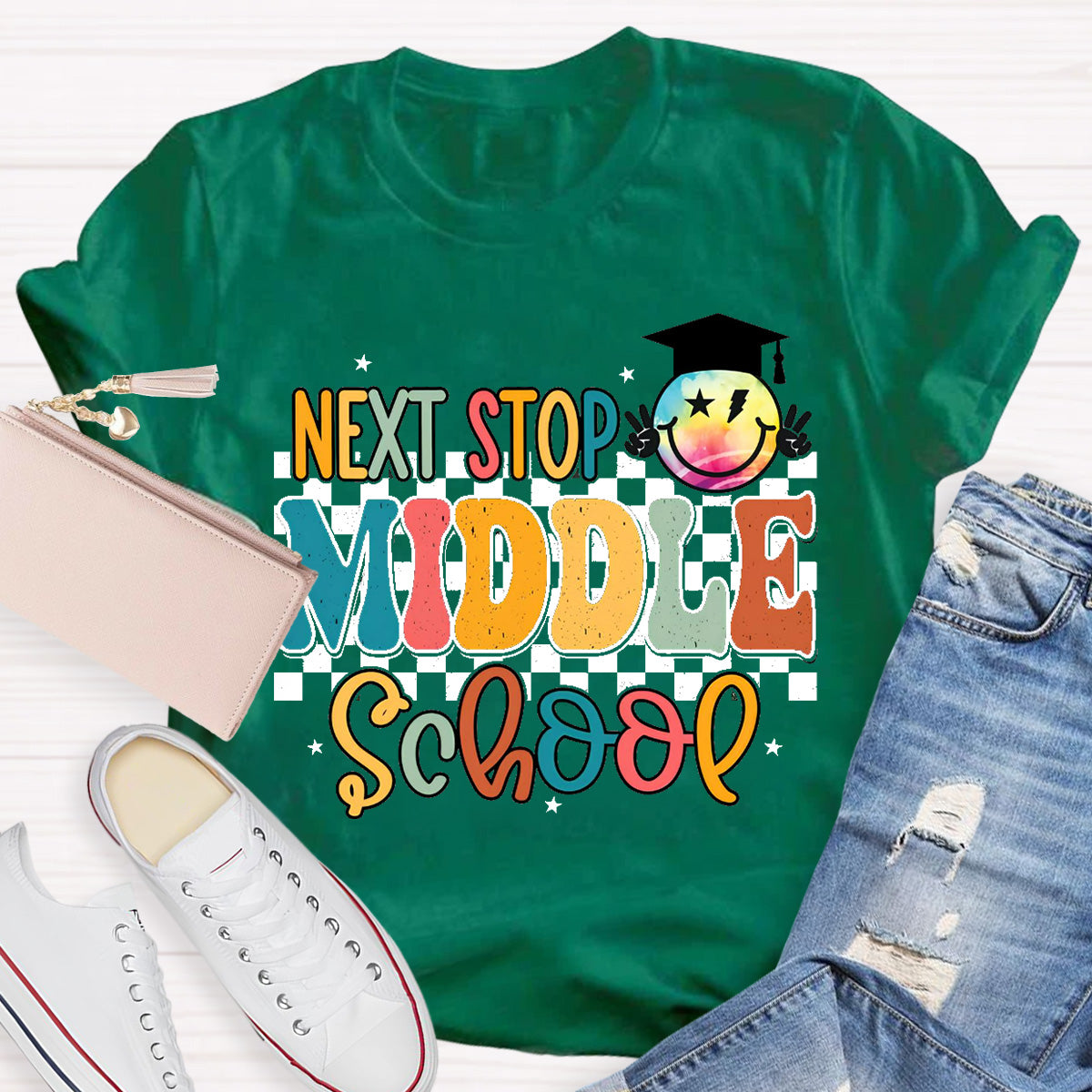 Next Stop Middle School Teacher T-Shirt