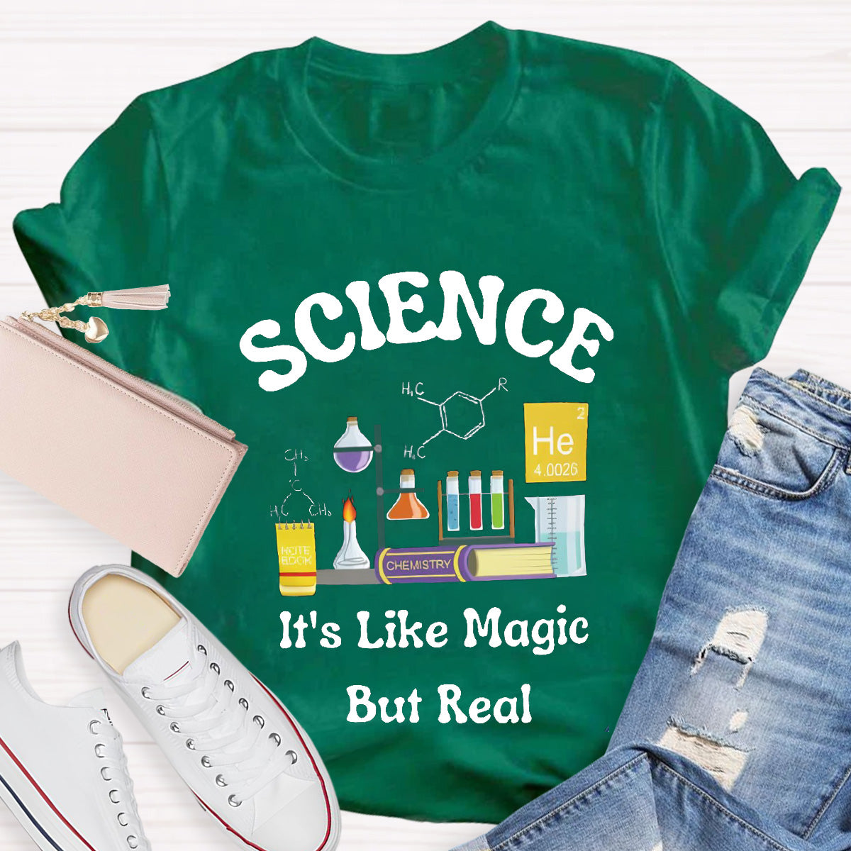 It's Like Magic But Real Teacher T-Shirt