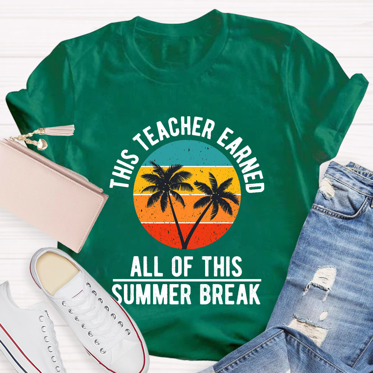 All Of This Summer Break Teacher T-Shirt