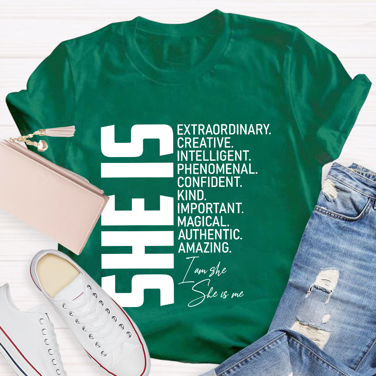She Is Extraordinary Creative Intelligent T-Shirt